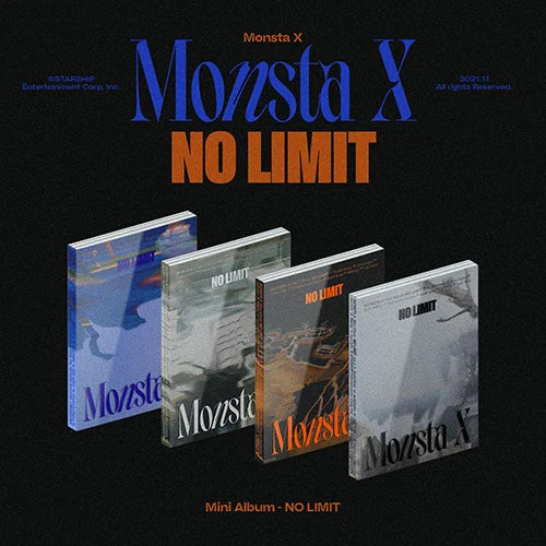 MONSTA X - [NO LIMIT] 10th Mini Album