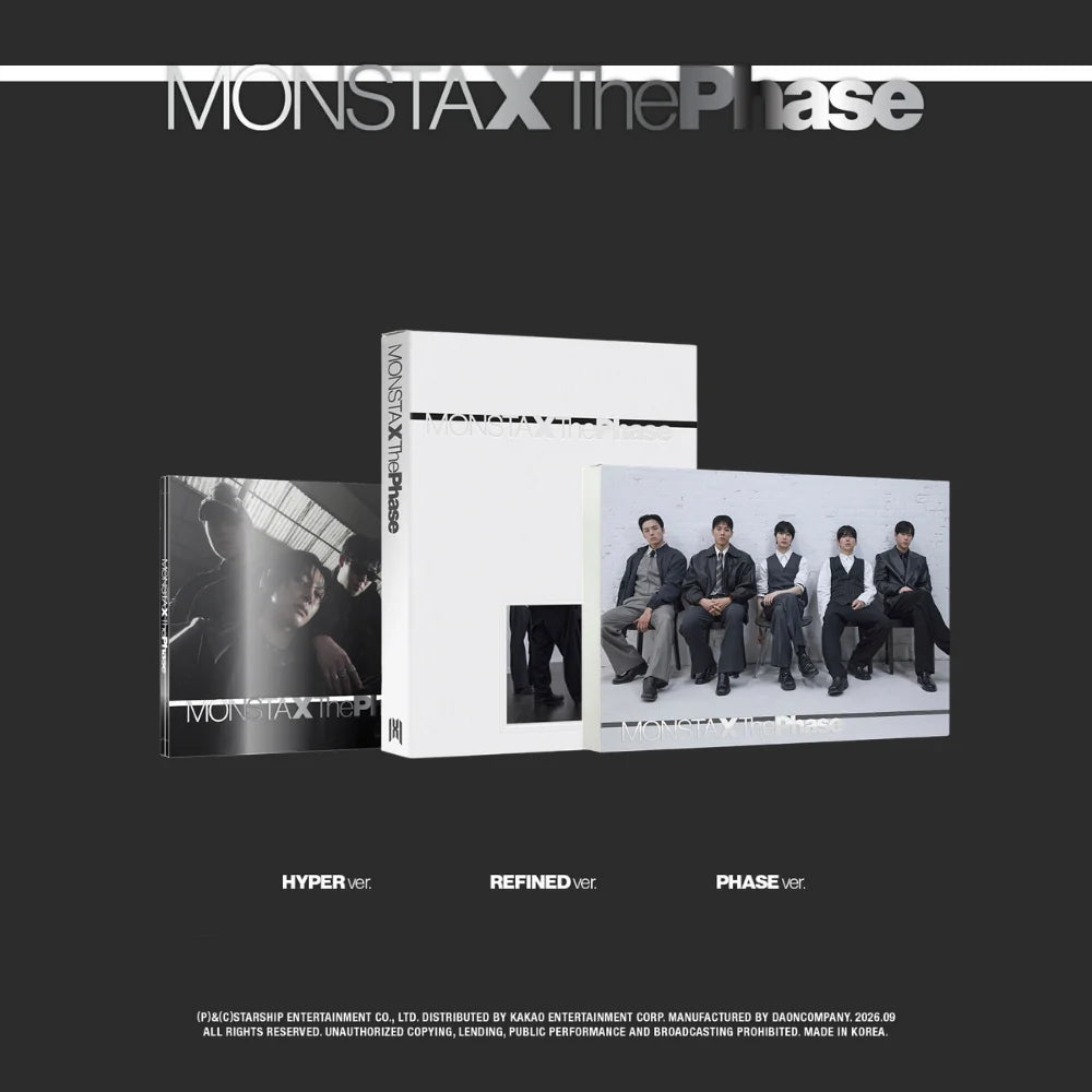 MONSTA X - [THE PHASE] EP Album