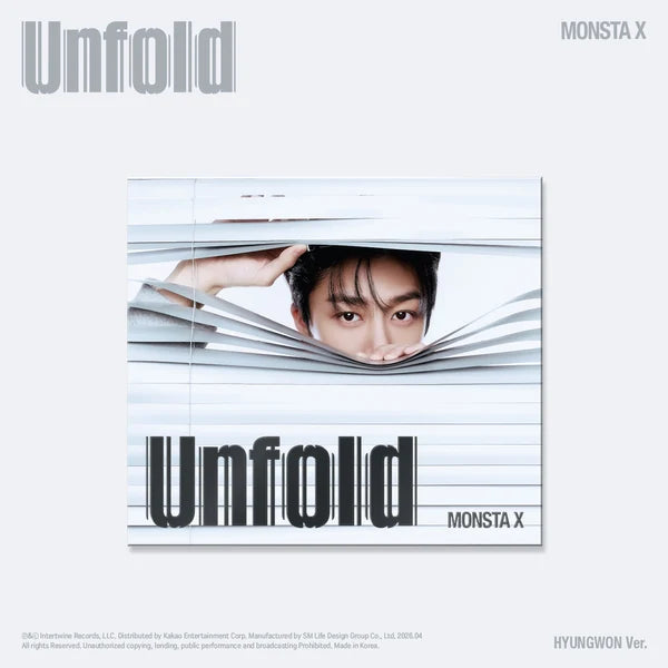 MONSTA X - [Unfold] American Studio Album DIGIPACK Version