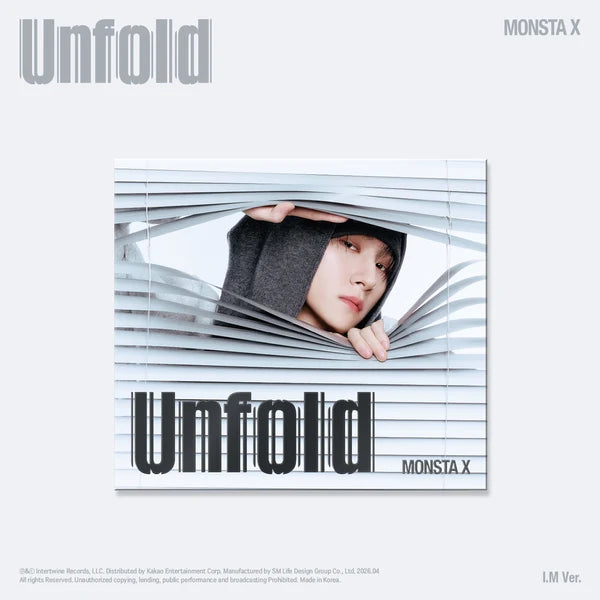MONSTA X - [Unfold] American Studio Album DIGIPACK Version