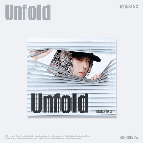 MONSTA X - [Unfold] American Studio Album DIGIPACK Version