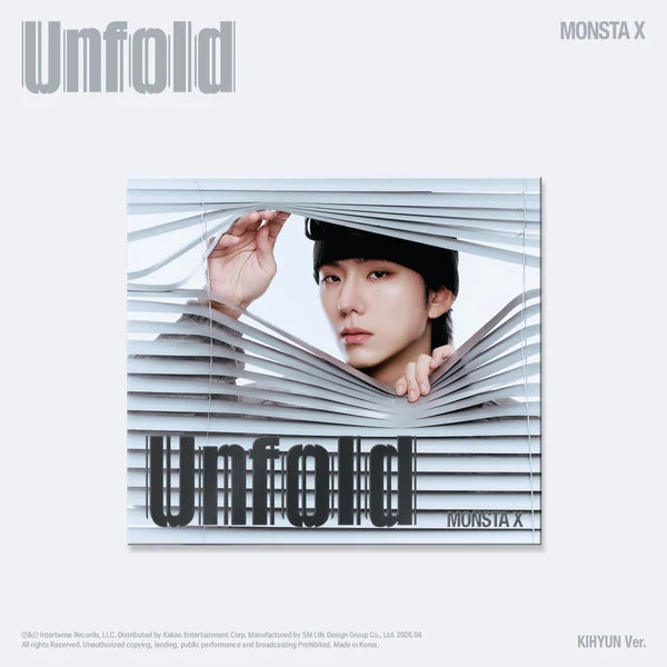MONSTA X - [Unfold] American Studio Album DIGIPACK Version
