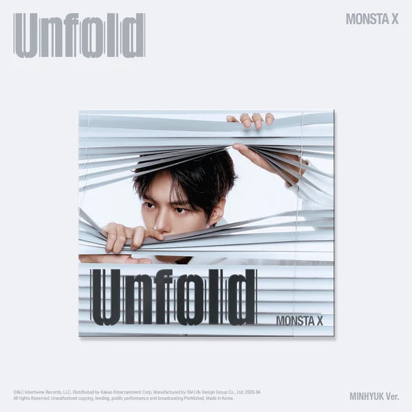 MONSTA X - [Unfold] American Studio Album DIGIPACK Version
