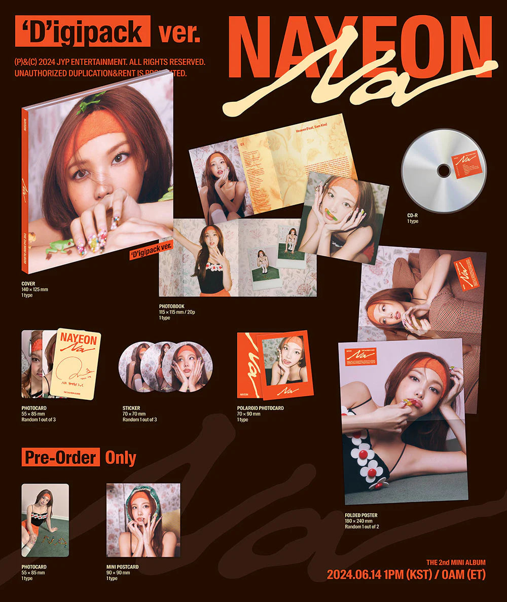NAYEON (TWICE) - [NA] 2nd Mini Album