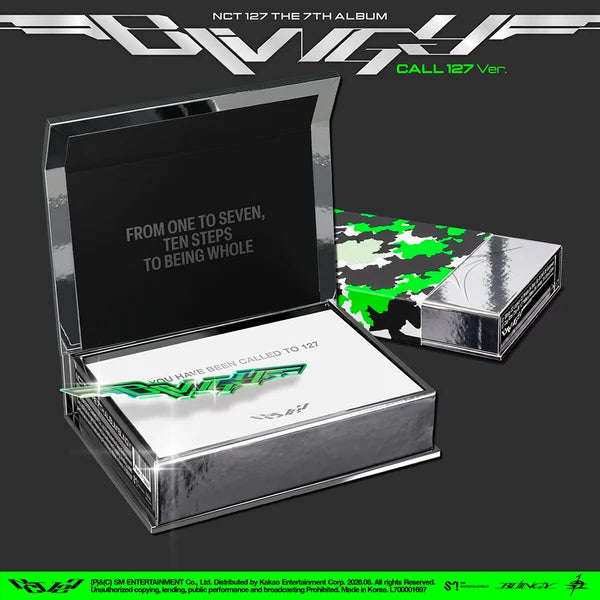 (PRE-ORDER) NCT 127 - [BLINGY] 7th Album CALL 127 Version
