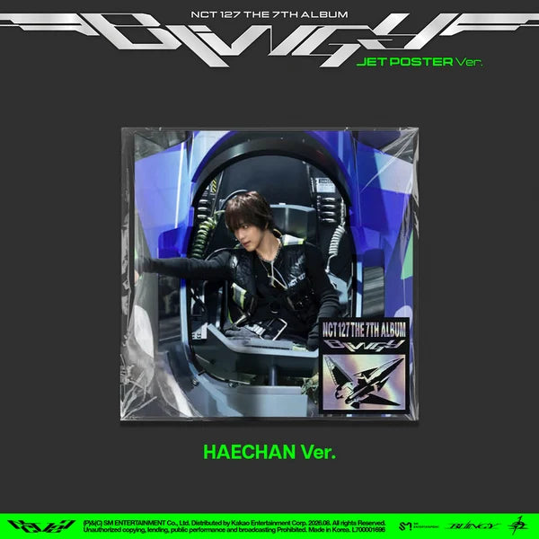 (PRE-ORDER) NCT 127 - [BLINGY] 7th Album JET POSTER Version (RANDOM)