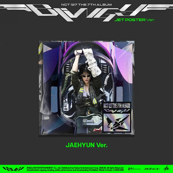 (PRE-ORDER) NCT 127 - [BLINGY] 7th Album JET POSTER Version (RANDOM)