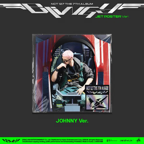 (PRE-ORDER) NCT 127 - [BLINGY] 7th Album JET POSTER Version (RANDOM)