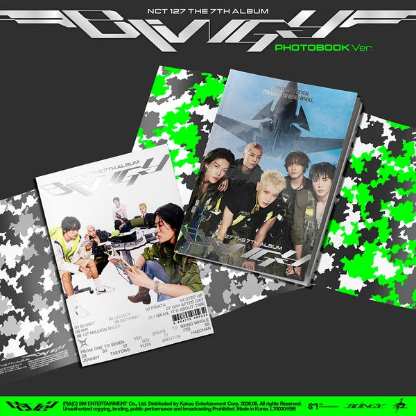 (PRE-ORDER) NCT 127 - [BLINGY] 7th Album PHOTOBOOK Version (RANDOM)