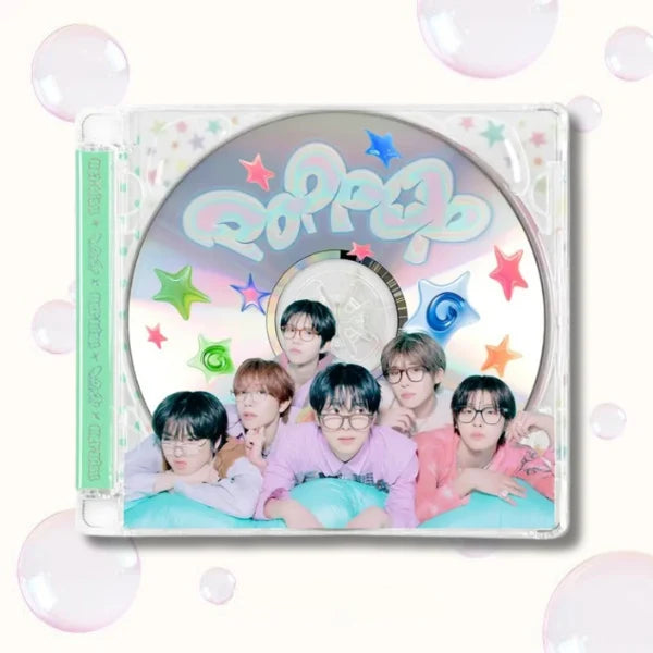 NCT WISH - [POPPOP] 2nd Mini Album JEWEL CASE Version (RANDOM)