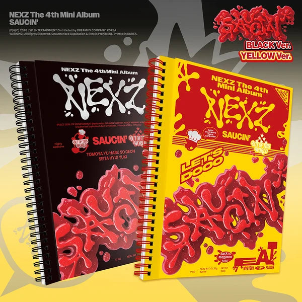 (PRE-ORDER) NEXZ - [SAUCIN'] 4th Mini Album