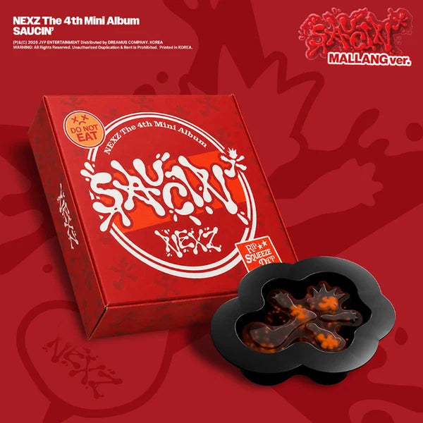(PRE-ORDER) NEXZ - [SAUCIN'] 4th Mini Album MALLANG Version