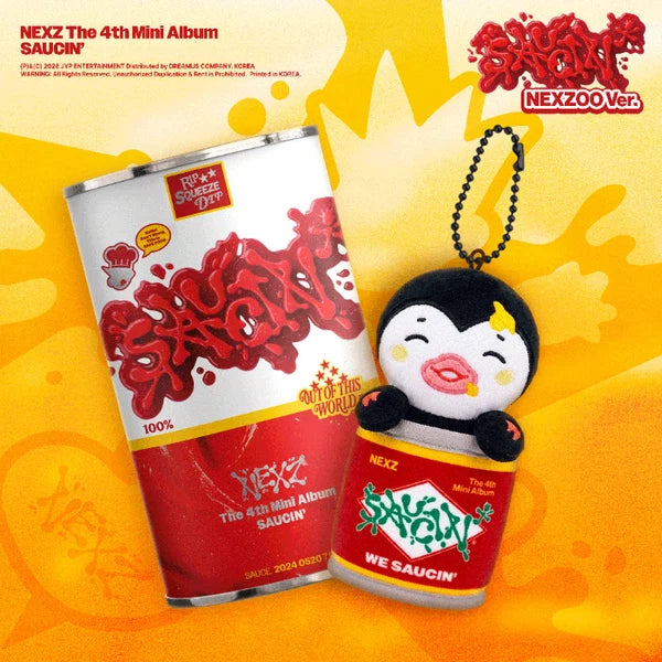 (PRE-ORDER) NEXZ - [SAUCIN'] 4th Mini Album NEXZOO Version
