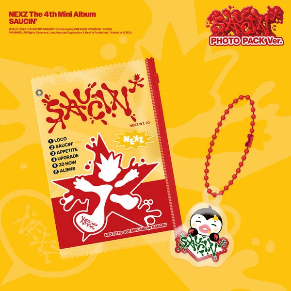 (PRE-ORDER) NEXZ - [SAUCIN'] 4th Mini Album PHOTO PACK Version