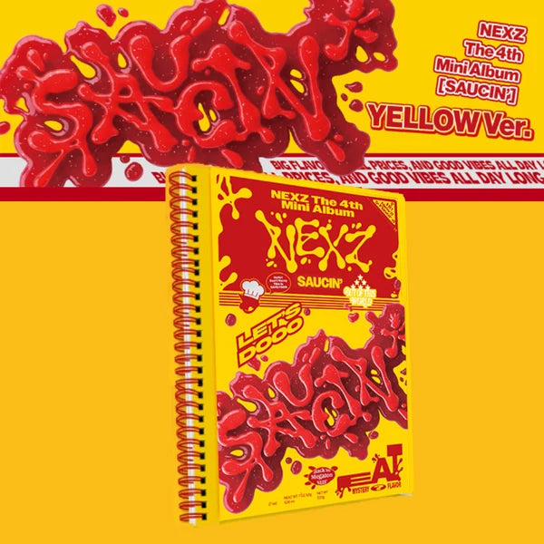 (PRE-ORDER) NEXZ - [SAUCIN'] 4th Mini Album