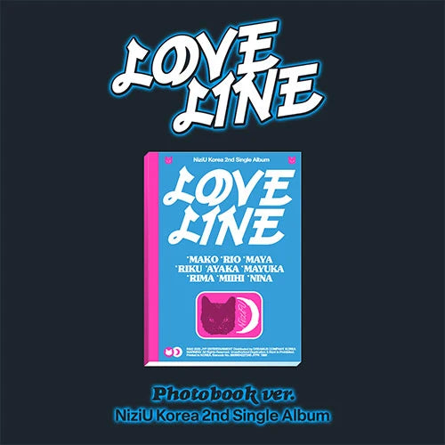 NIZIU - [LOVE LINE] 2nd Single Album PHOTOBOOK Version