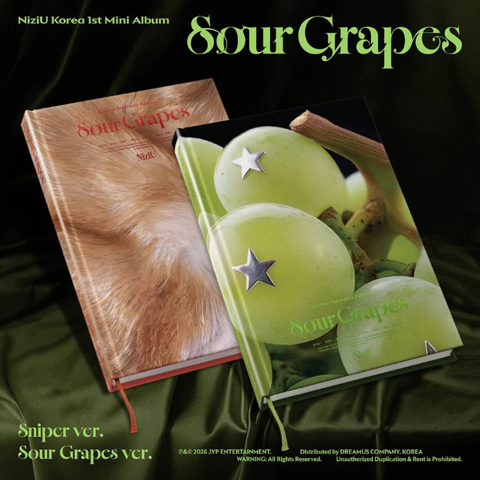 (PRE-ORDER) NIZIU - [SOUR GRAPES] 1st Korean Mini Album