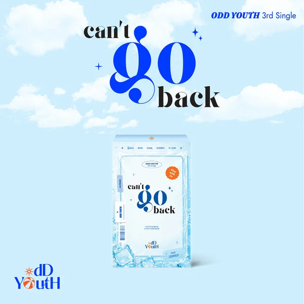 (PRE-ORDER) ODD YOUTH - [ CAN'T GO BACK ] 3rd Single Album