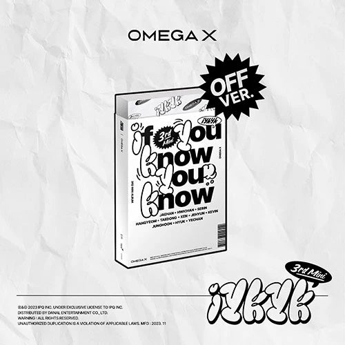 OMEGA X - [IYKYK] 3rd Mini Album