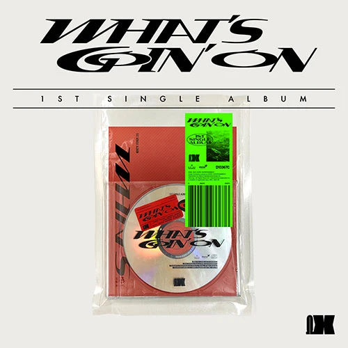 OMEGA X - [WHAT S GOIN ON] 1st Single Album