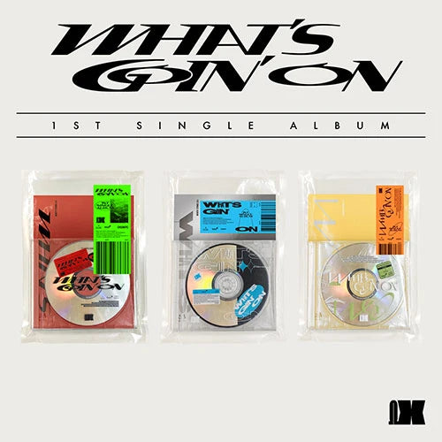 OMEGA X - [WHAT S GOIN ON] 1st Single Album