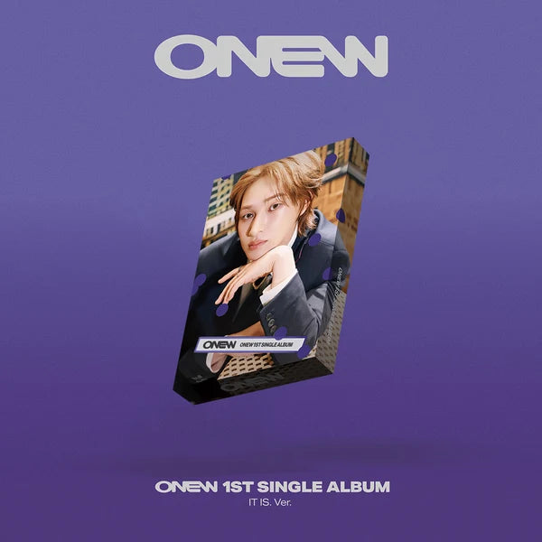 (PRE-ORDER) ONEW (SHINEE) - [착각] 1st Single Album