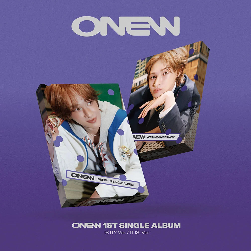 (PRE-ORDER) ONEW (SHINEE) - [착각] 1st Single Album