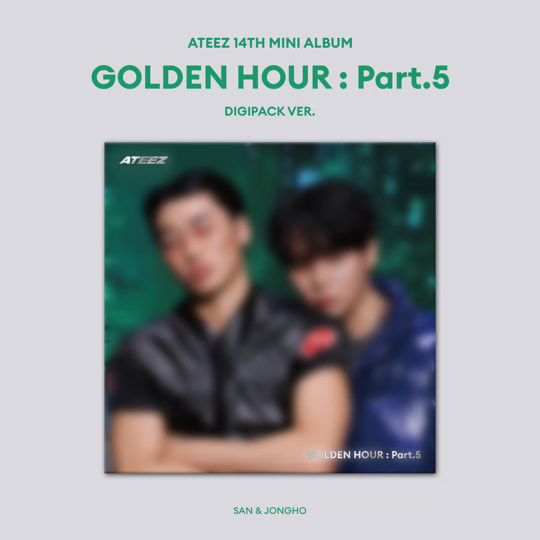 ATEEZ - [GOLDEN HOUR : PART.5] 14th Mini Album DIGIPACK UNIT VERSION