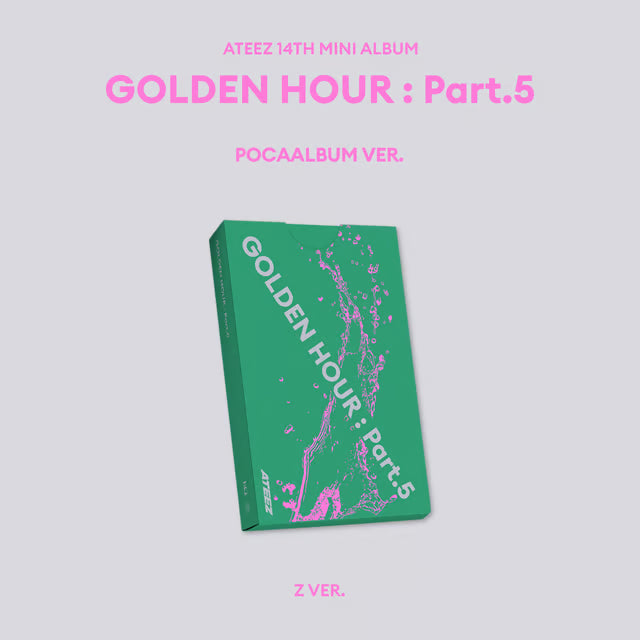 ATEEZ - [GOLDEN HOUR : PART.5] 14th Mini Album POCAALBUM Version