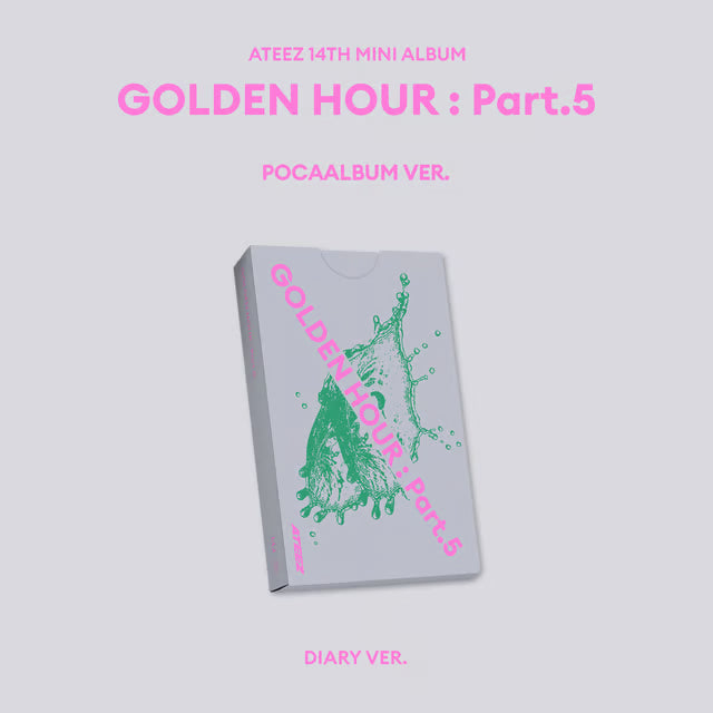 ATEEZ - [GOLDEN HOUR : PART.5] 14th Mini Album POCAALBUM Version