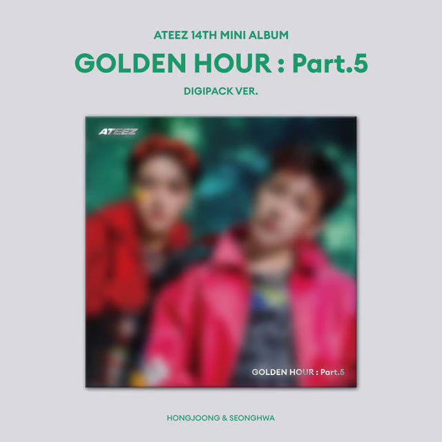 ATEEZ - [GOLDEN HOUR : PART.5] 14th Mini Album DIGIPACK UNIT VERSION