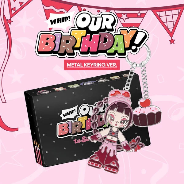 OURBIRTHDAY - [OUR BIRTHDAY] 1st Single Album METAL KEYRING Version