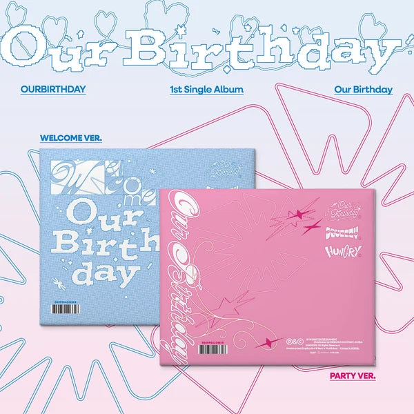 OURBIRTHDAY - [OUR BIRTHDAY] 1st Single Album PHOTOBOOK Version