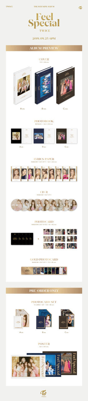 Twice - [Feel Special] 8th Mini Album
