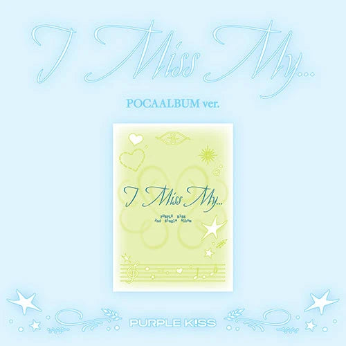 PURPLE KISS - [I MISS MY...] 2nd Single Album POCA Version