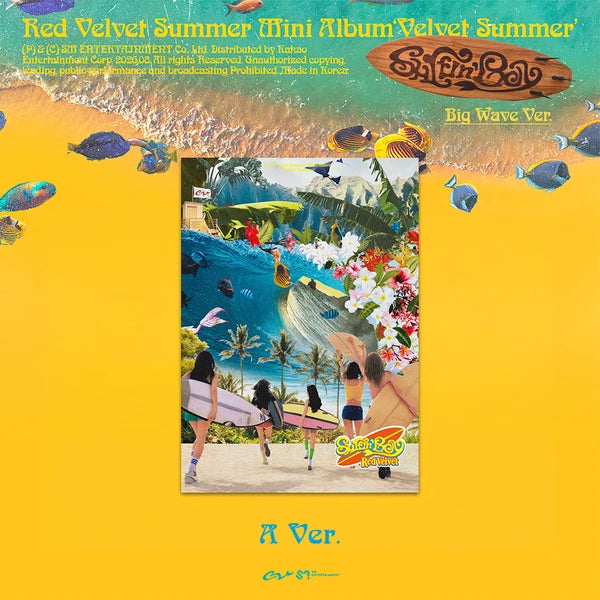 RED VELVET - [VELVET SUMMER] SUMMER Mini Album (BIG WAVE VER.)