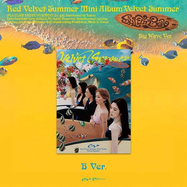 RED VELVET - [VELVET SUMMER] SUMMER Mini Album (BIG WAVE VER.)