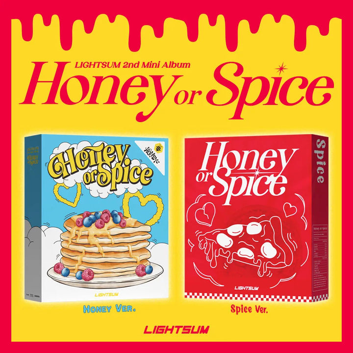 LIGHTSUM - [HONEY OR SPICE] 2nd Mini Album