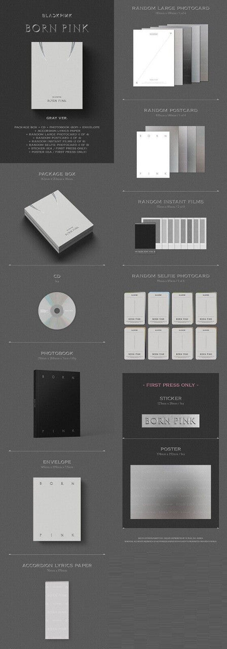BLACKPINK - BORN PINK [2nd Album]