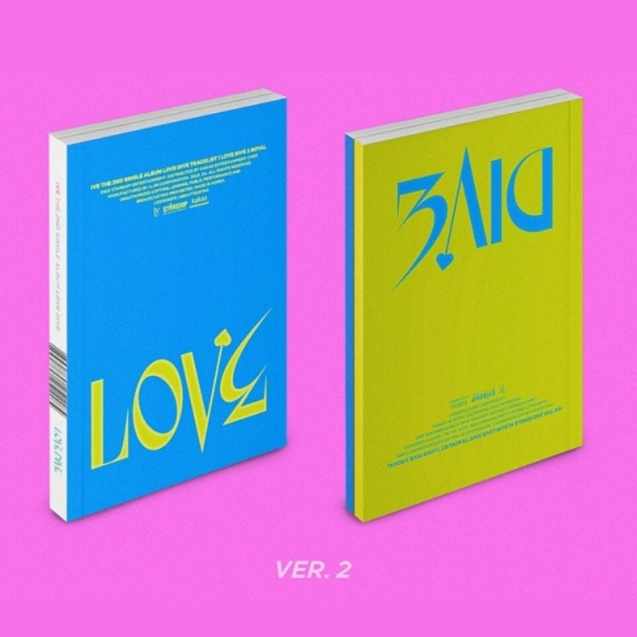 IVE - [LOVE DIVE] 2nd Single Album