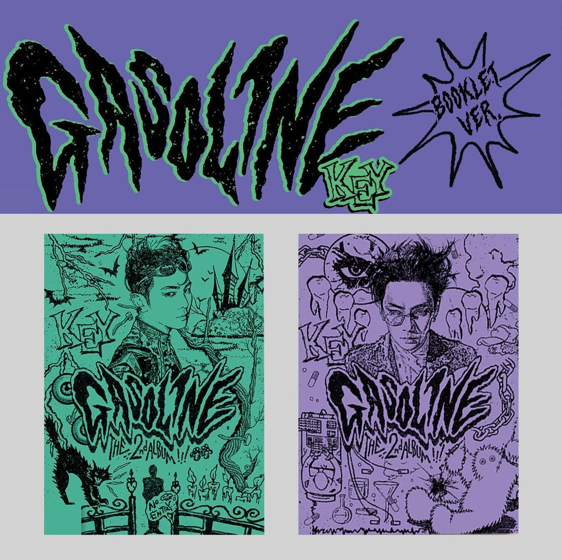 Key (Shinee) - [Gasoline] 2nd Album BOOKLET