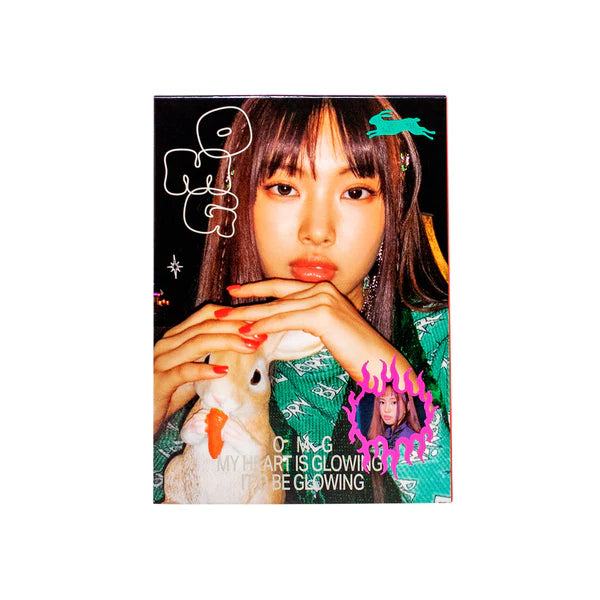 NEWJEANS - [OMG] 1st Single Album MESSAGE CARD
