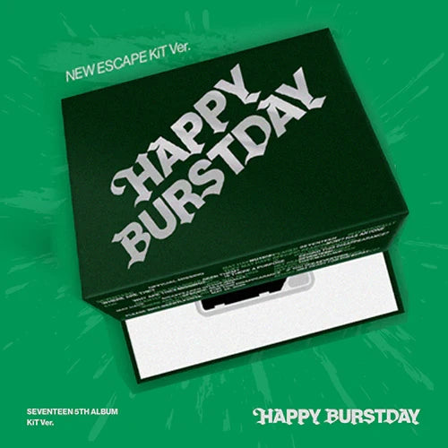 SEVENTEEN - [HAPPY BURSTDAY] 5th Album 2 KIT Version