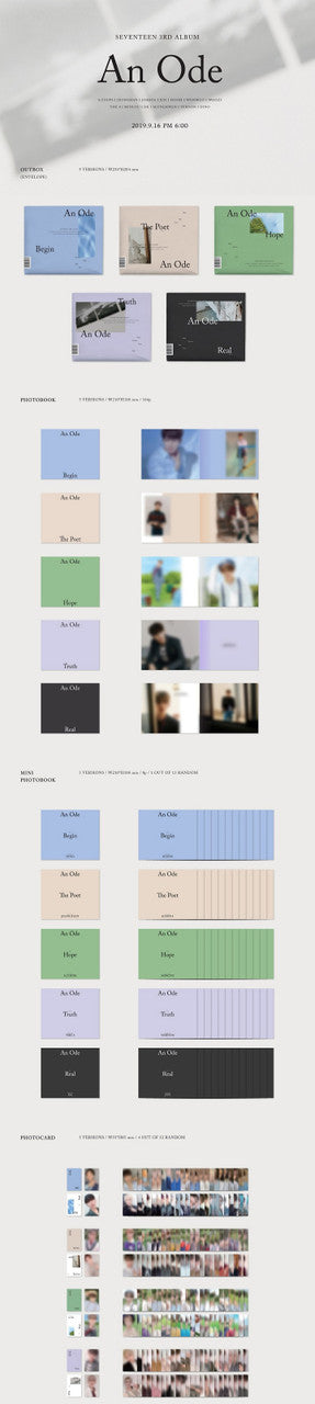 Seventeen - [An Ode] 3rd Regular Album
