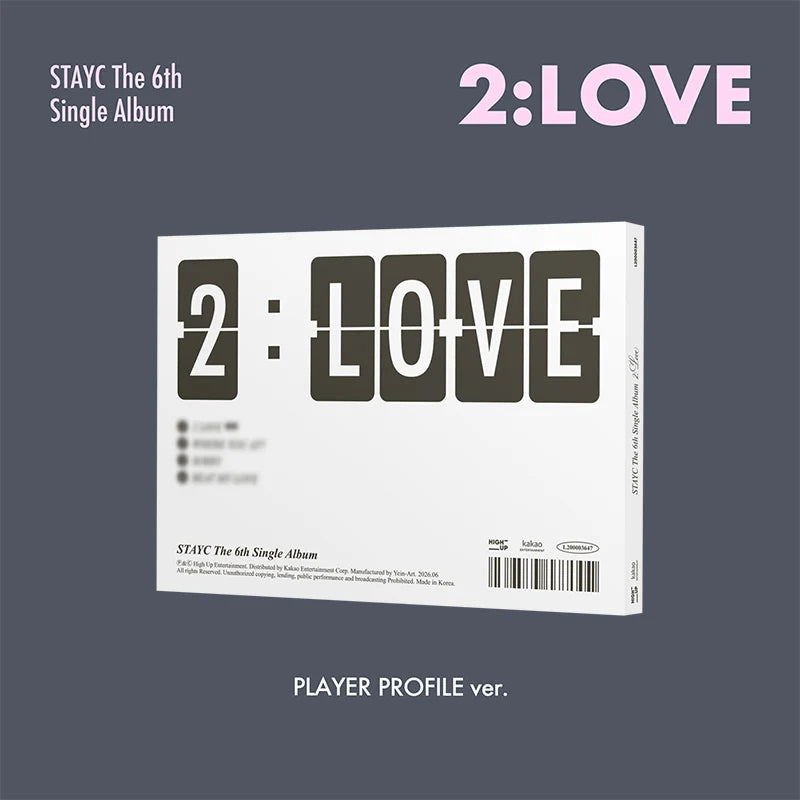 STAYC - [2:LOVE] 6th Single Album