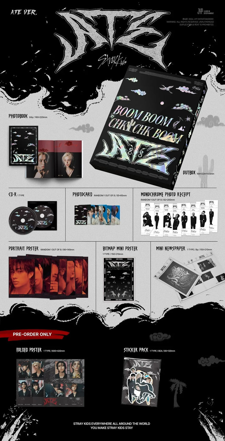 STRAY KIDS - [ATE] Mini Album LIMITED ATE Version