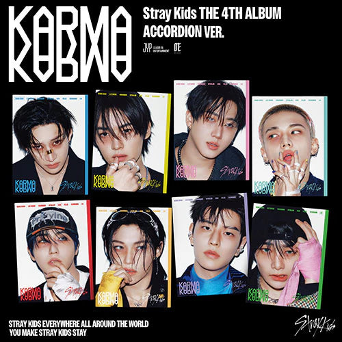 STRAY KIDS - [KARMA] 4th Album ACCORDION Version
