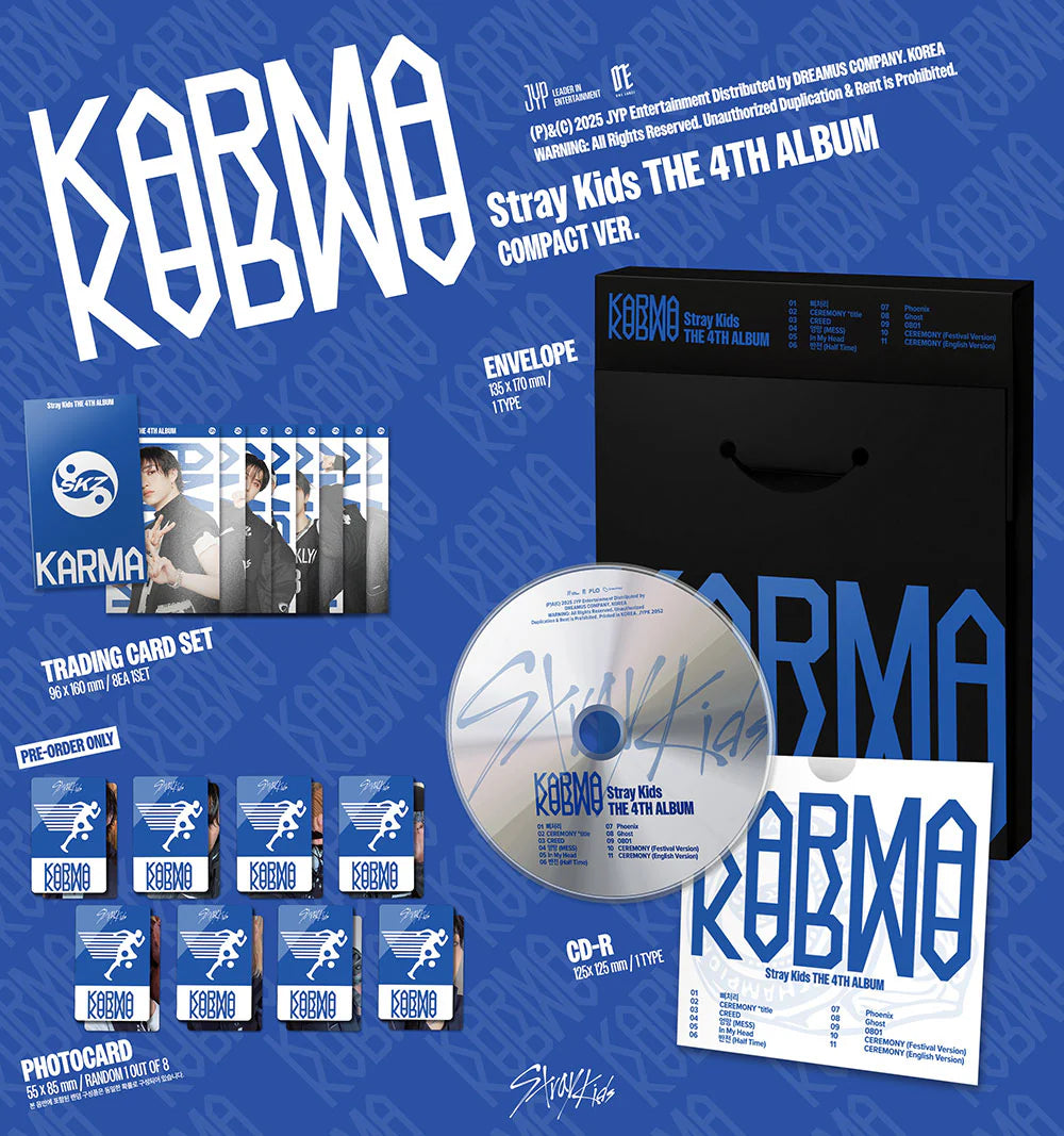 STRAY KIDS - [KARMA] 4th Album COMPACT Version