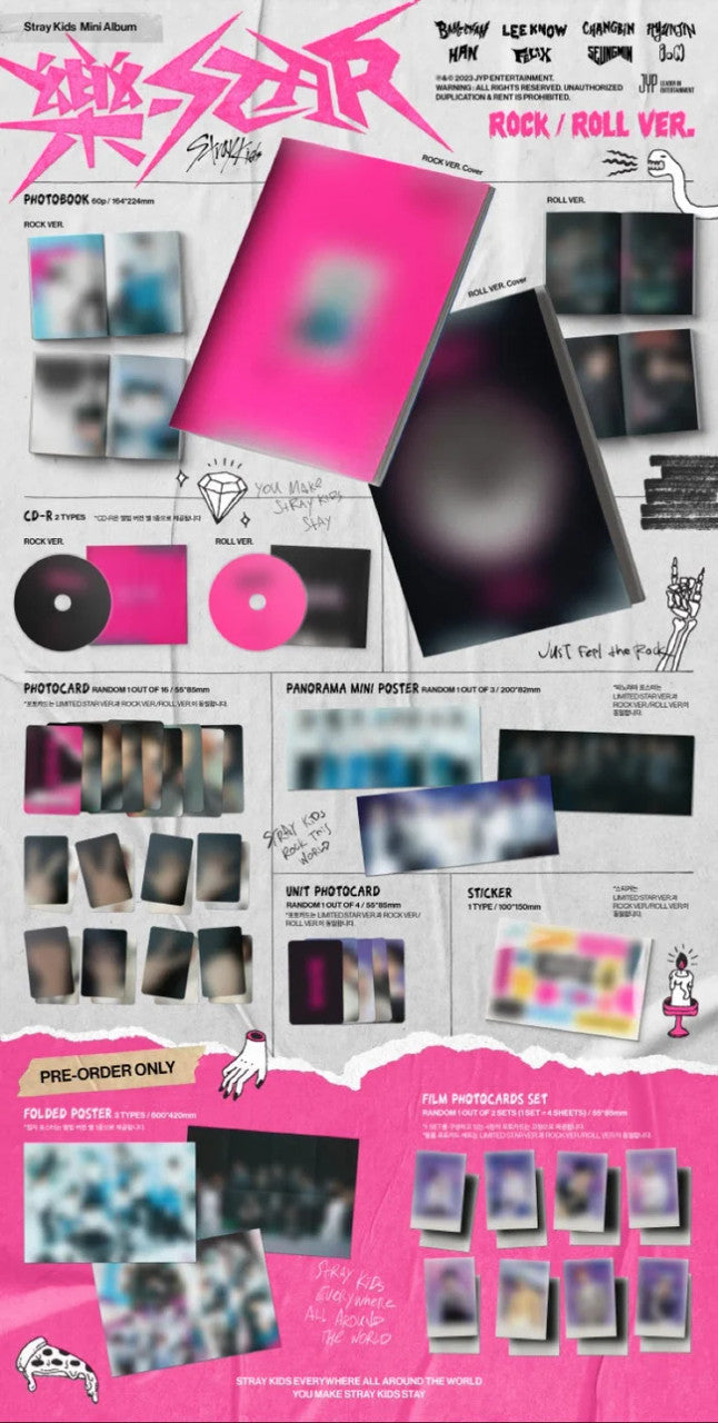 STRAY KIDS - [樂-STAR / ROCK-STAR] Mini Album