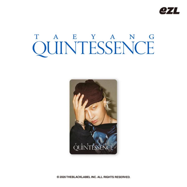 TAEYANG (BIGBANG) - [QUINTESSENCE] EZL Transit Card